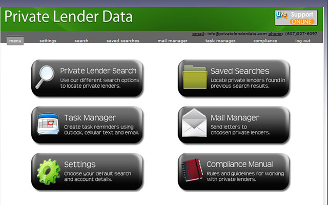 Private Lender Data